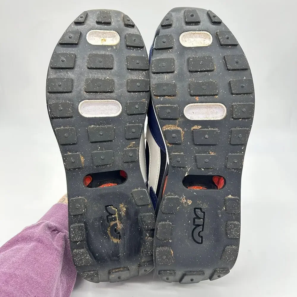 Nike Air Max Pre-Day Black Midnight Navy Blue Athletic Shoes Sneakers Men Size 8